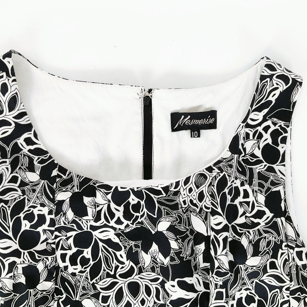 Mesmerise - Black & White Dress