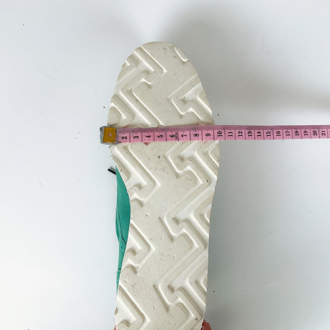 Mi Piaci - Teal Derby Shoes