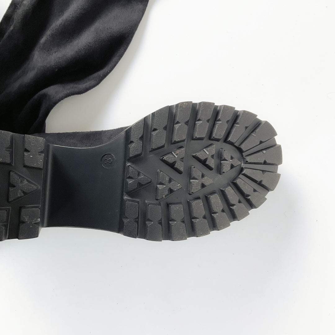 Celebrity - Black Over The Knee Boots