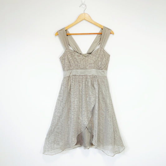 FORCAST Women’s Sleeveless Chiffon Dress – Size 10