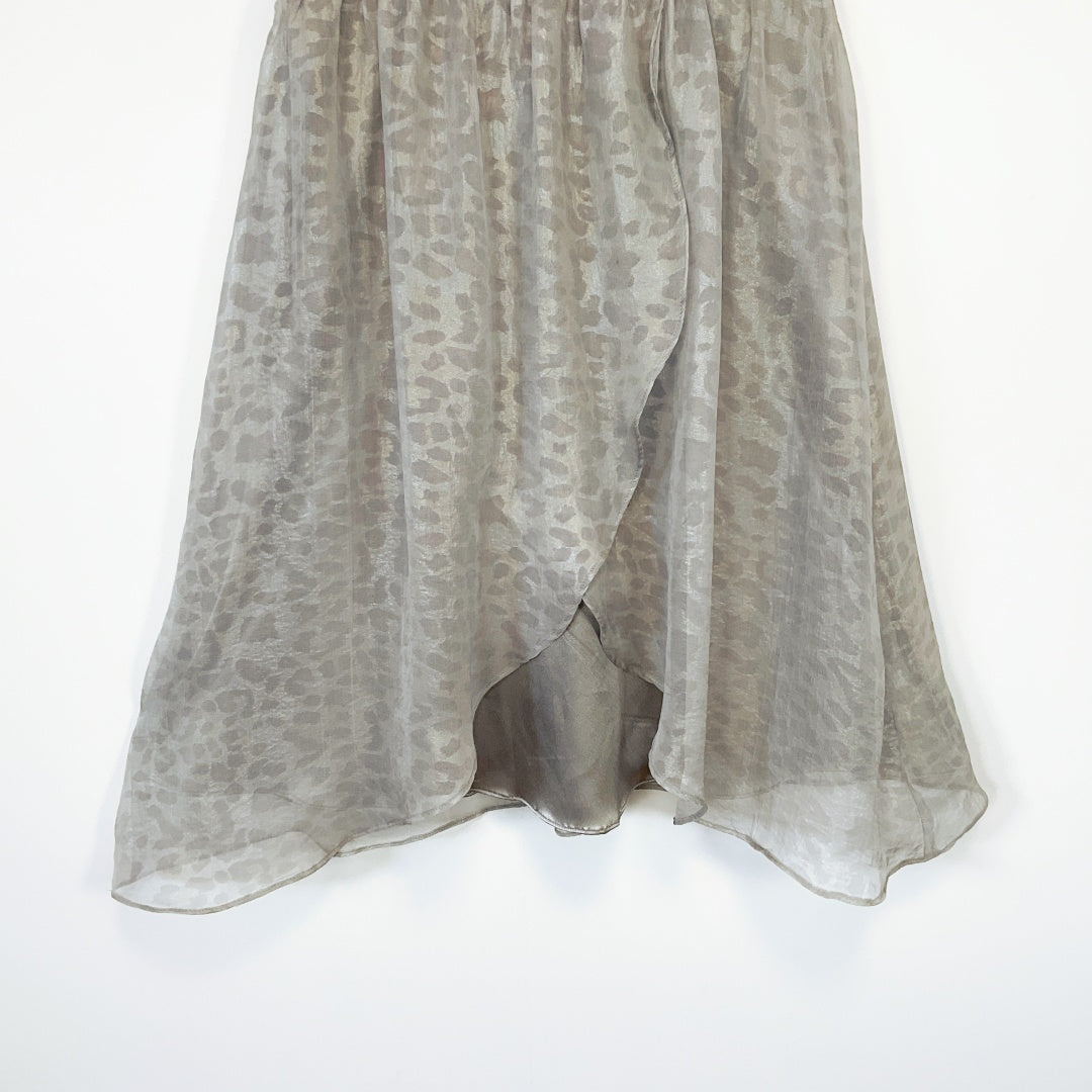 FORCAST Women’s Sleeveless Chiffon Dress – Size 10