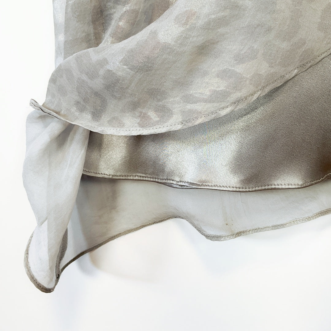 FORCAST Women’s Sleeveless Chiffon Dress – Size 10