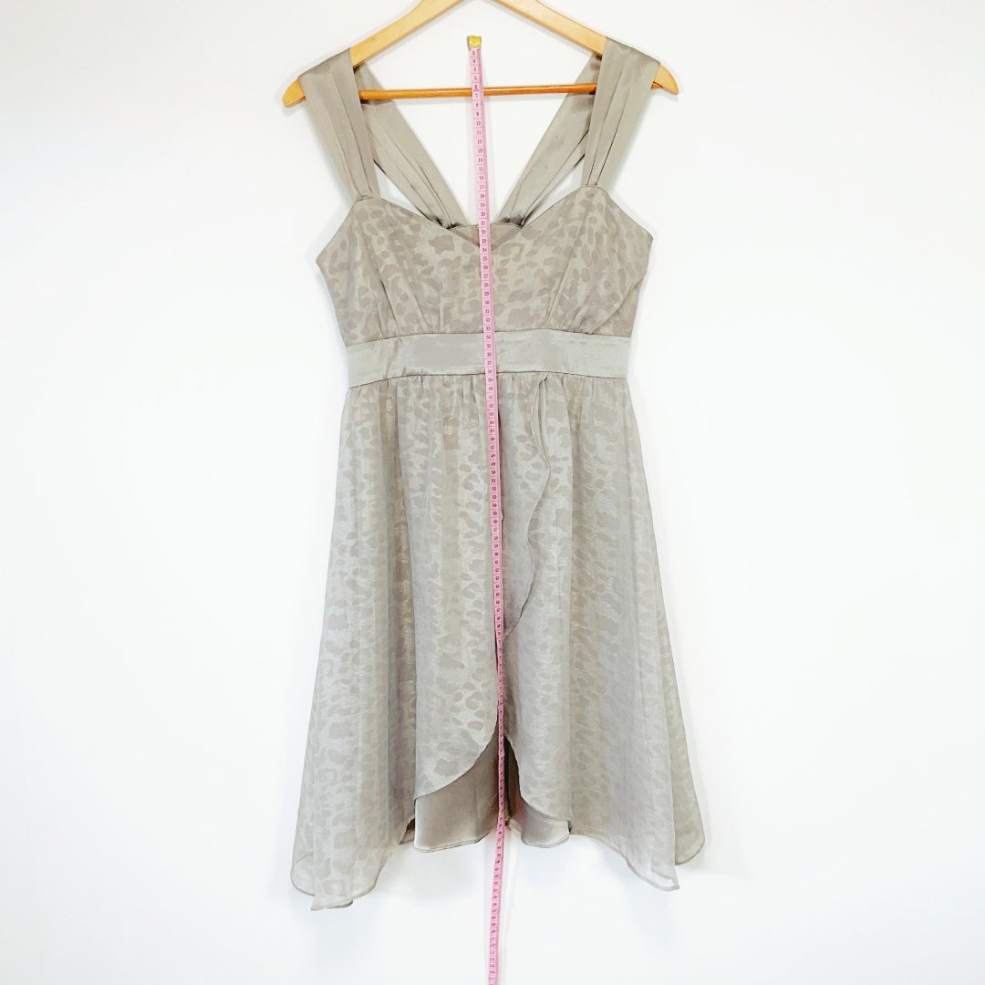 FORCAST Women’s Sleeveless Chiffon Dress – Size 10