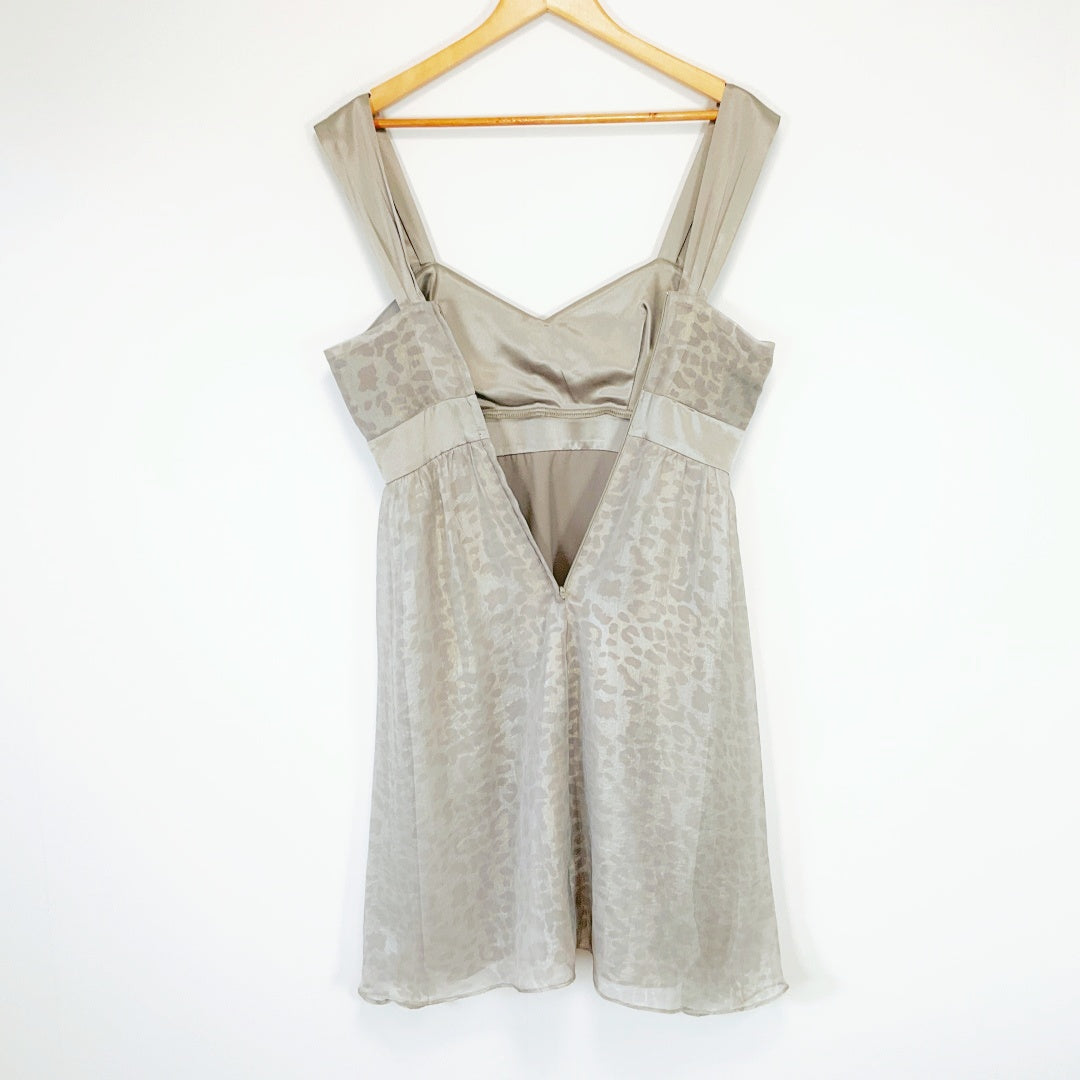 FORCAST Women’s Sleeveless Chiffon Dress – Size 10