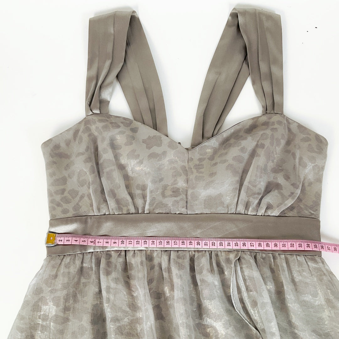 FORCAST Women’s Sleeveless Chiffon Dress – Size 10