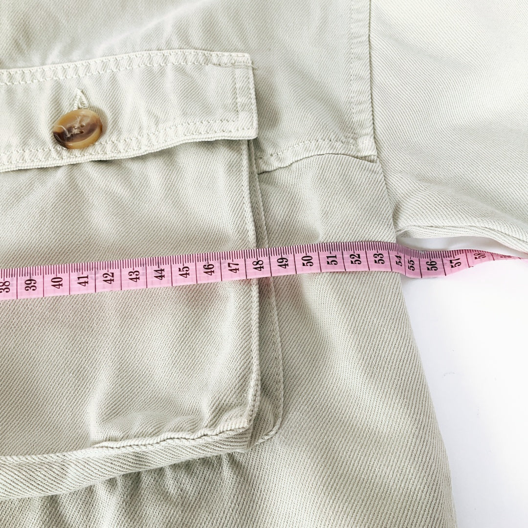 ZARA Women’s Cropped Cotton Jacket – EUR M