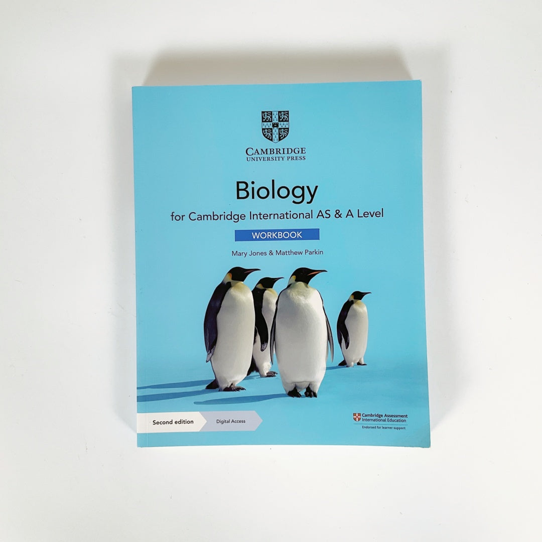 Cambridge International AS & A Level Biology Workbook - By Mary Jones & Matthew Parkin