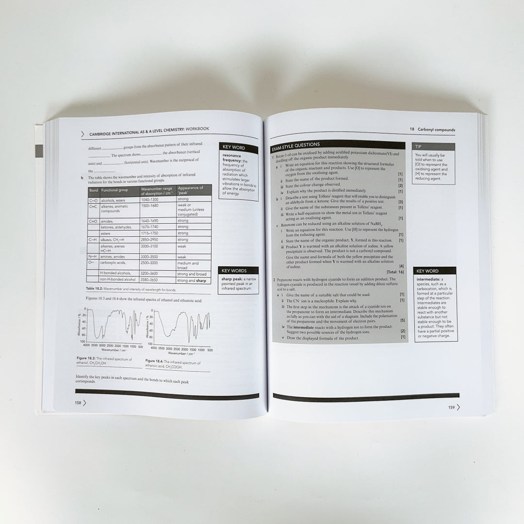 Cambridge International AS & A Level Chemistry Workbook - By Roger Norris