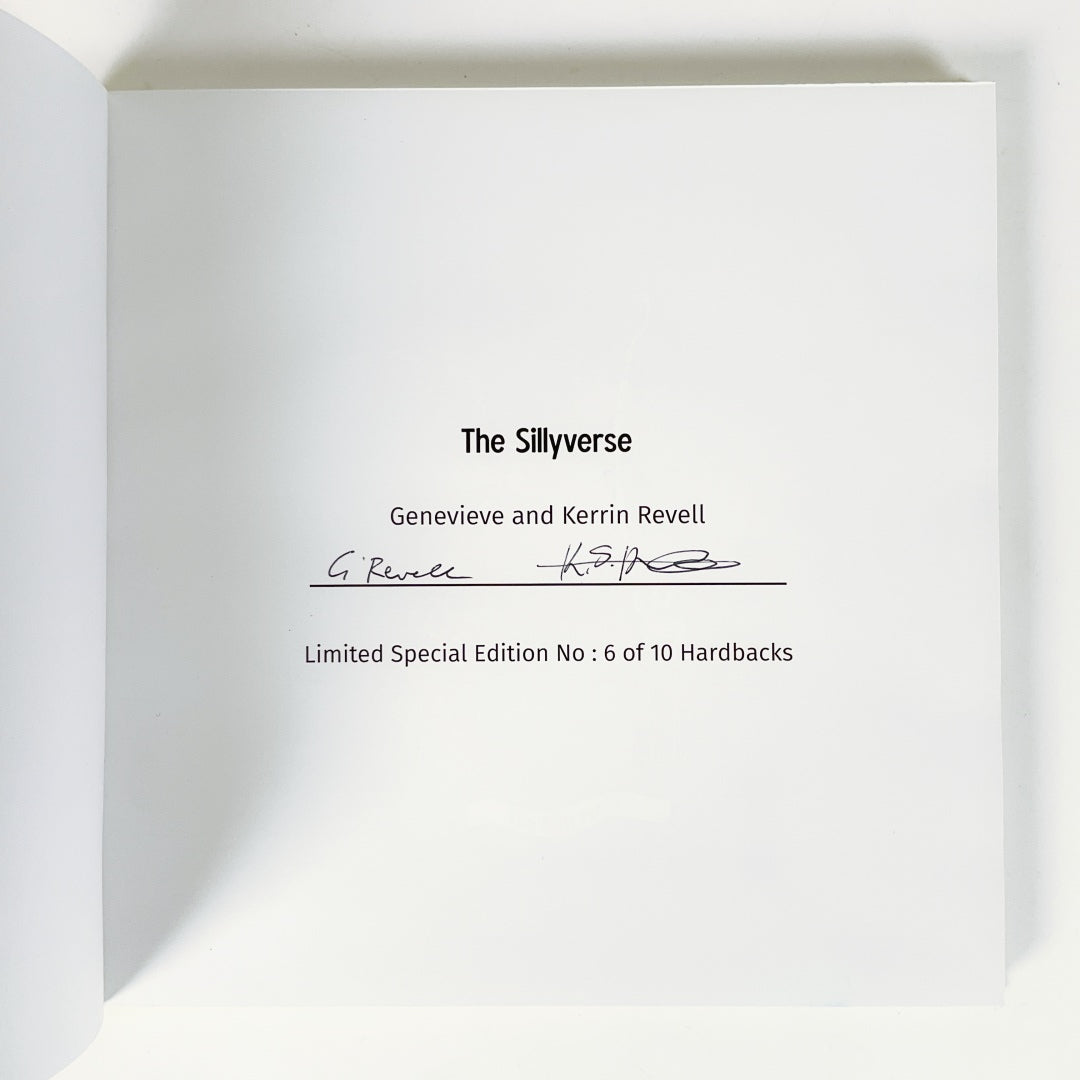 The Sillyverse Hardcover - by Genevieve & Kerrin Revell - Signed Special Edition