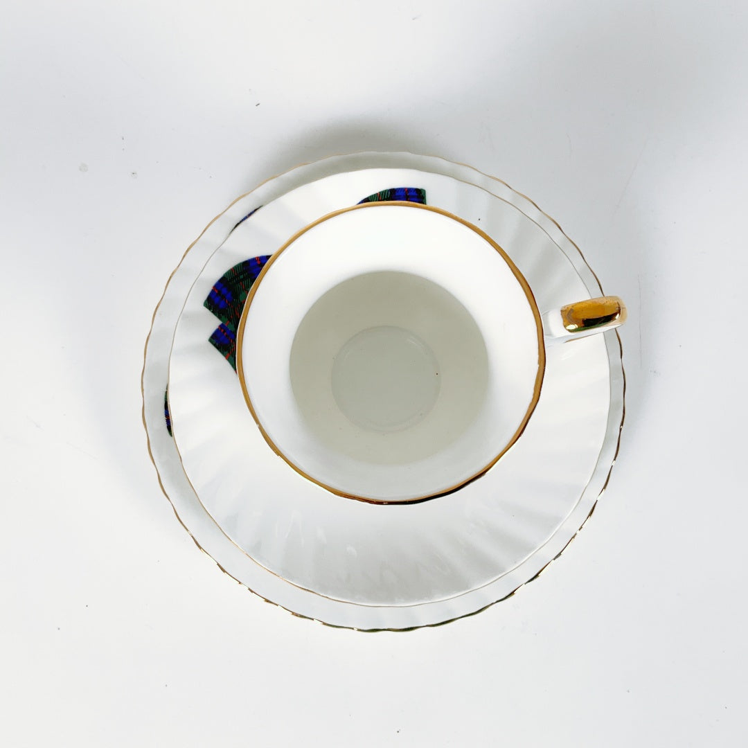 Elizabethan Fine Bone China - Clan Murray Commemorative Tea Set + Extra Saucer