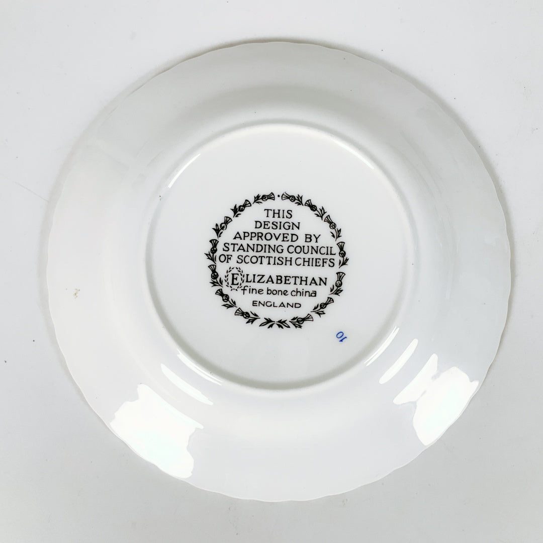 Elizabethan Fine Bone China - Clan Murray Commemorative Tea Set + Extra Saucer