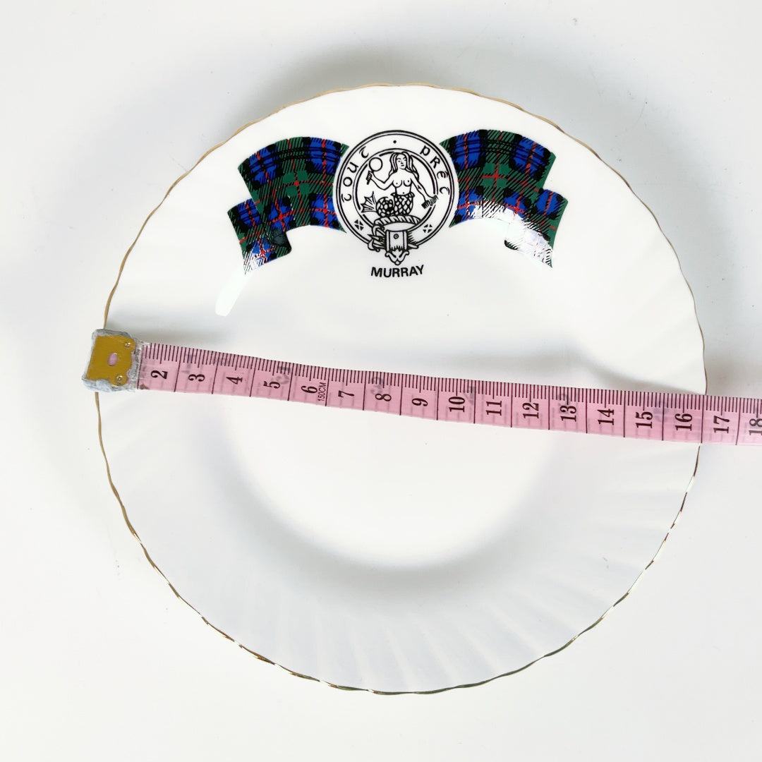 Elizabethan Fine Bone China - Clan Murray Commemorative Tea Set + Extra Saucer