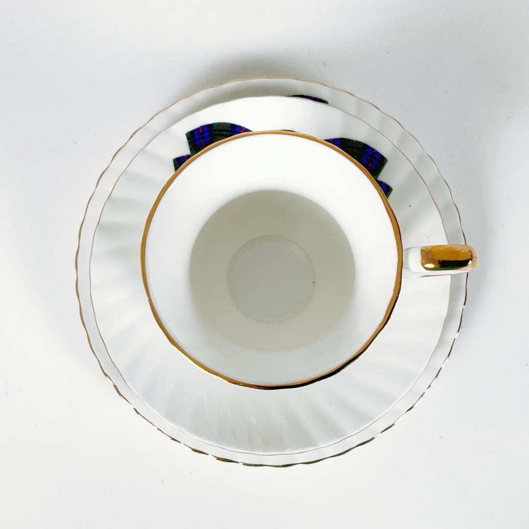 Elizabethan Fine Bone China - Clan Murray Commemorative Tea Set + Extra Saucer