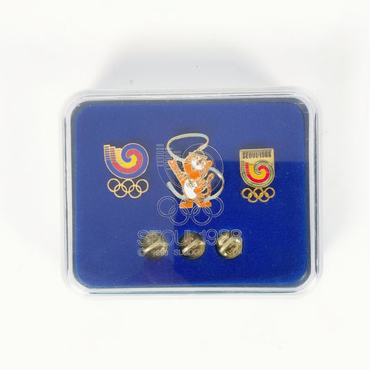 Official Memorial Pins Of 1988 Seoul Olympic Games