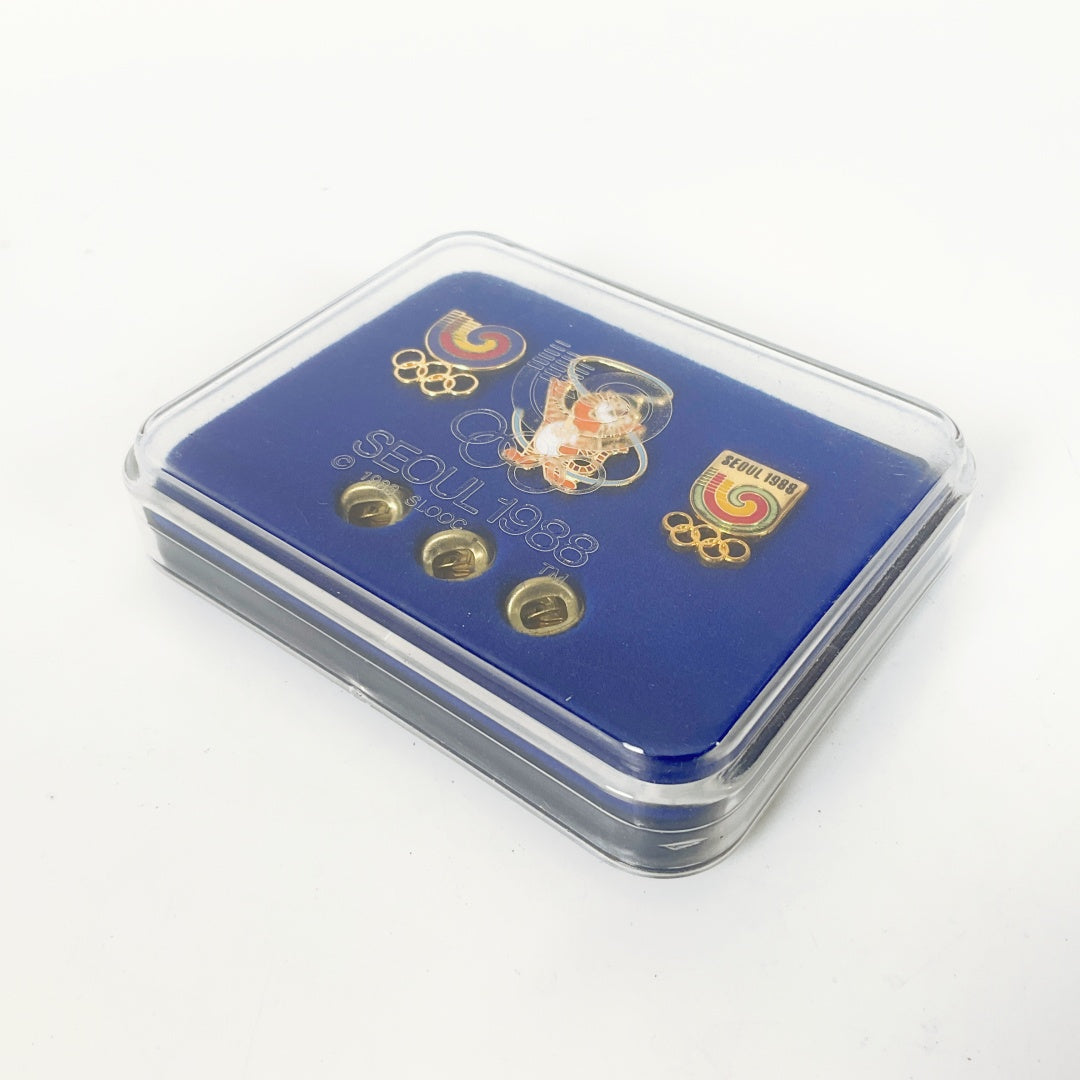 Official Memorial Pins Of 1988 Seoul Olympic Games