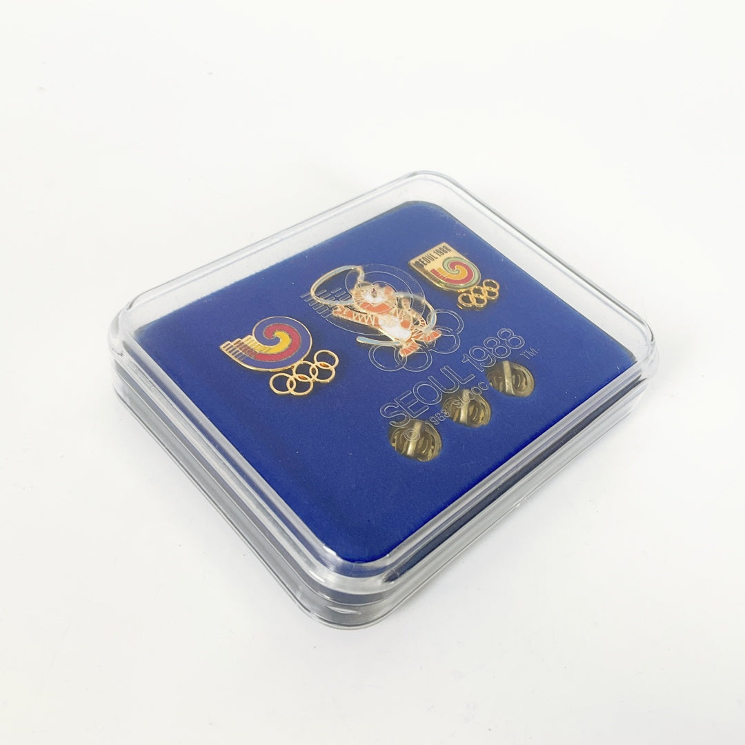 Official Memorial Pins Of 1988 Seoul Olympic Games
