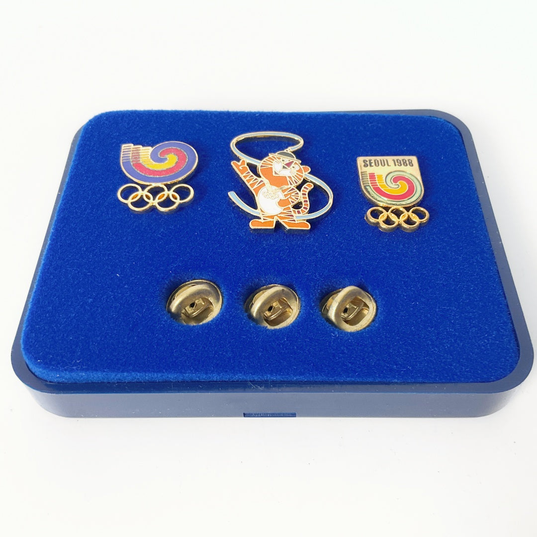 Official Memorial Pins Of 1988 Seoul Olympic Games