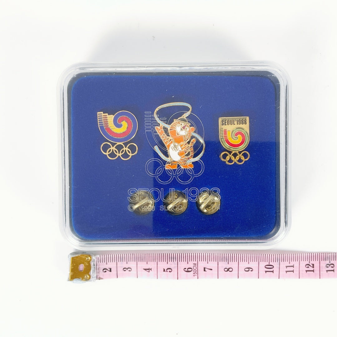 Official Memorial Pins Of 1988 Seoul Olympic Games
