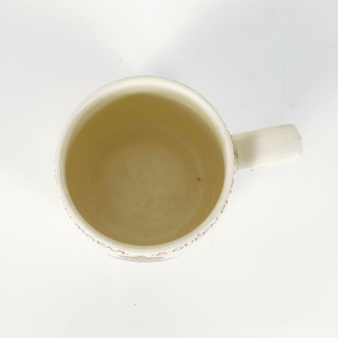 Myott Son & Co - 1937 Commemorative Coronation Mug
