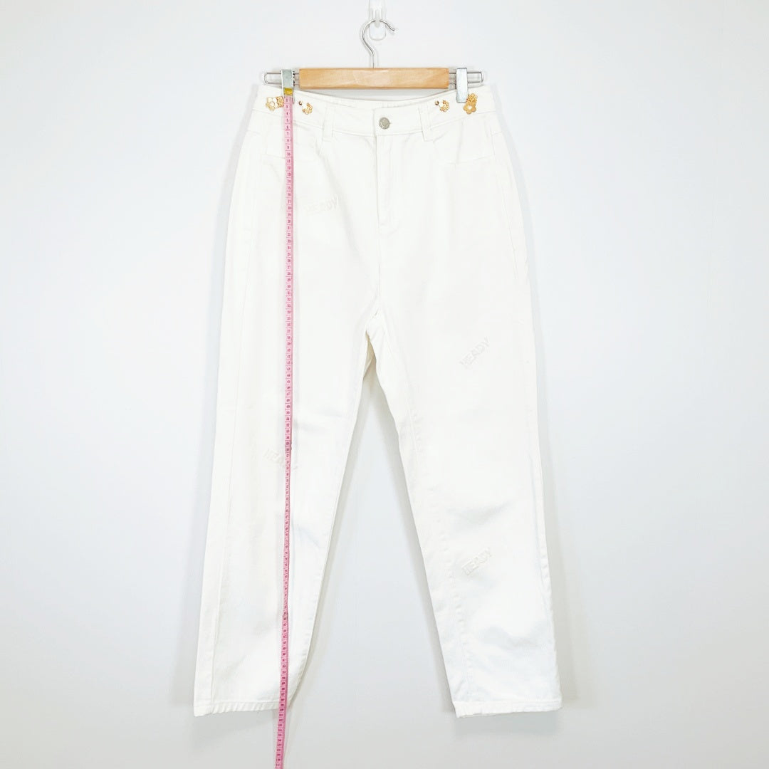 GLORIA - White Long Pants