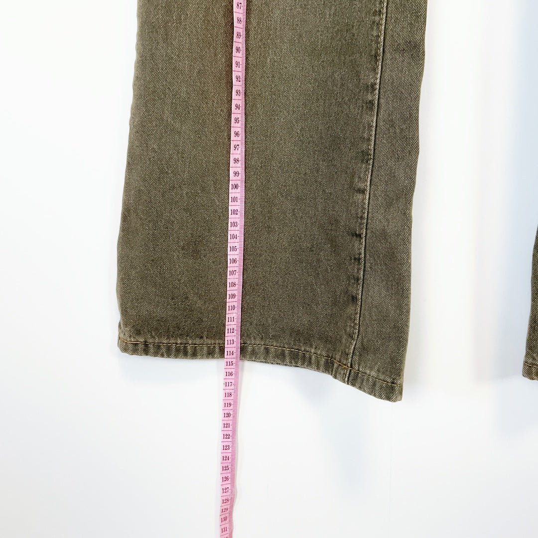 RL. SHOP - Brown Wide-Leg Jeans