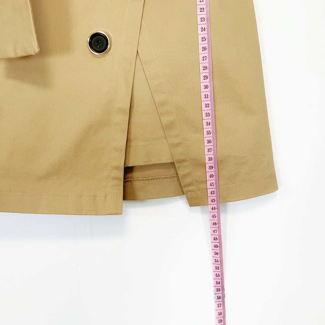 Secret of Me - Brown A-Line Skirt with Matching Belt