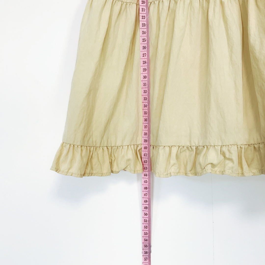 Trendseller C - Beige Ruffle Skirt