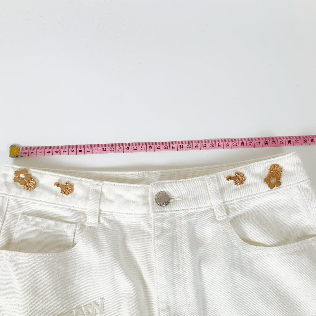 GLORIA - White Long Pants