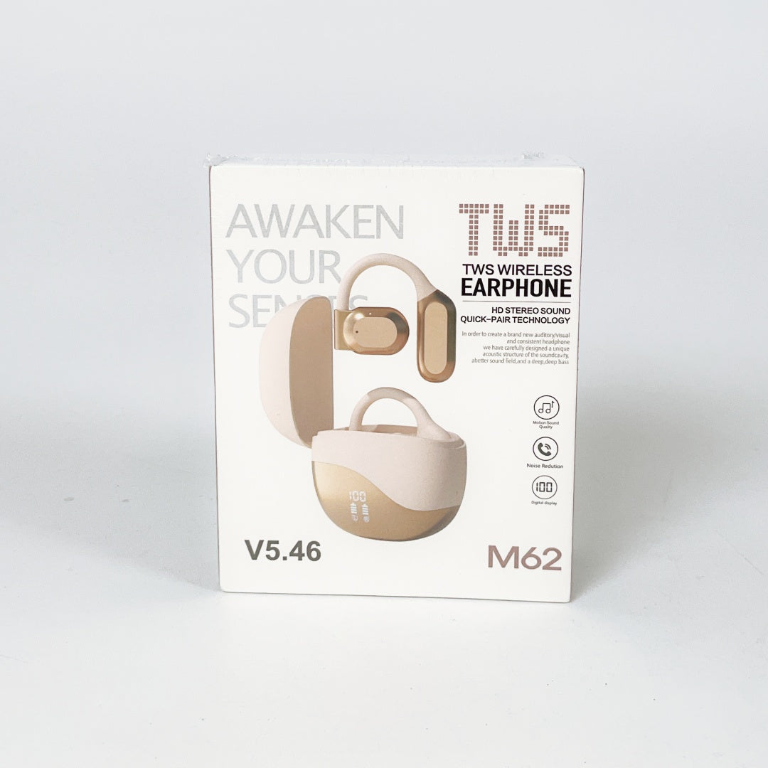 TWS - M62 HD Stereo Wireless Earphones (Standard Model)