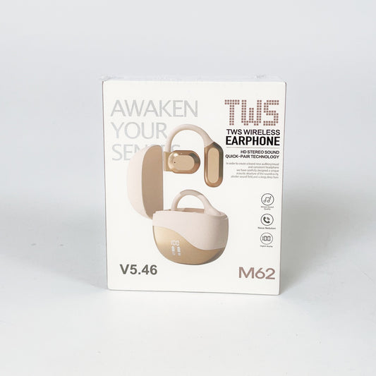 TWS - M62 HD Stereo Wireless Earphones (Standard Model)