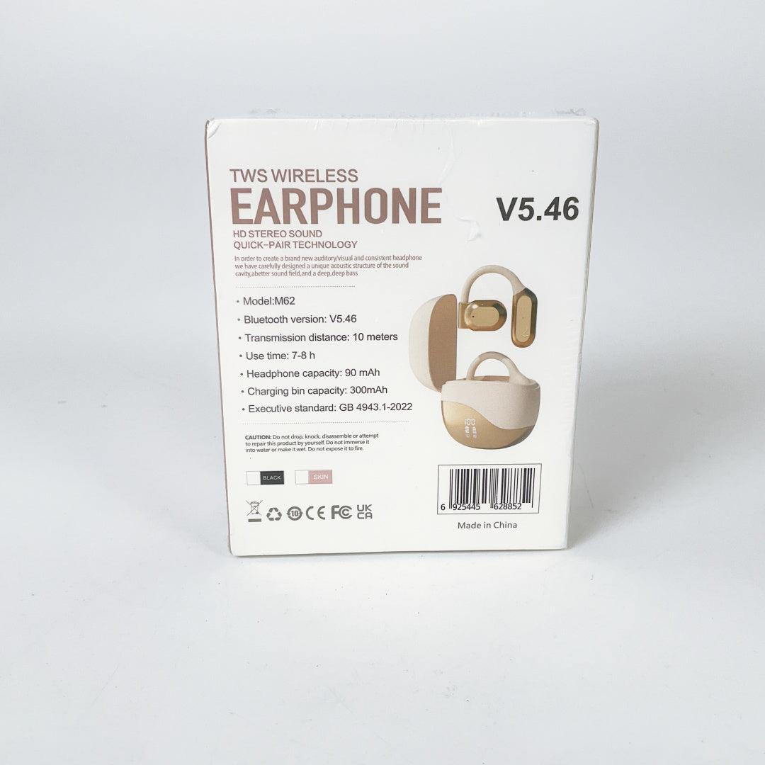 TWS - M62 HD Stereo Wireless Earphones (Standard Model)