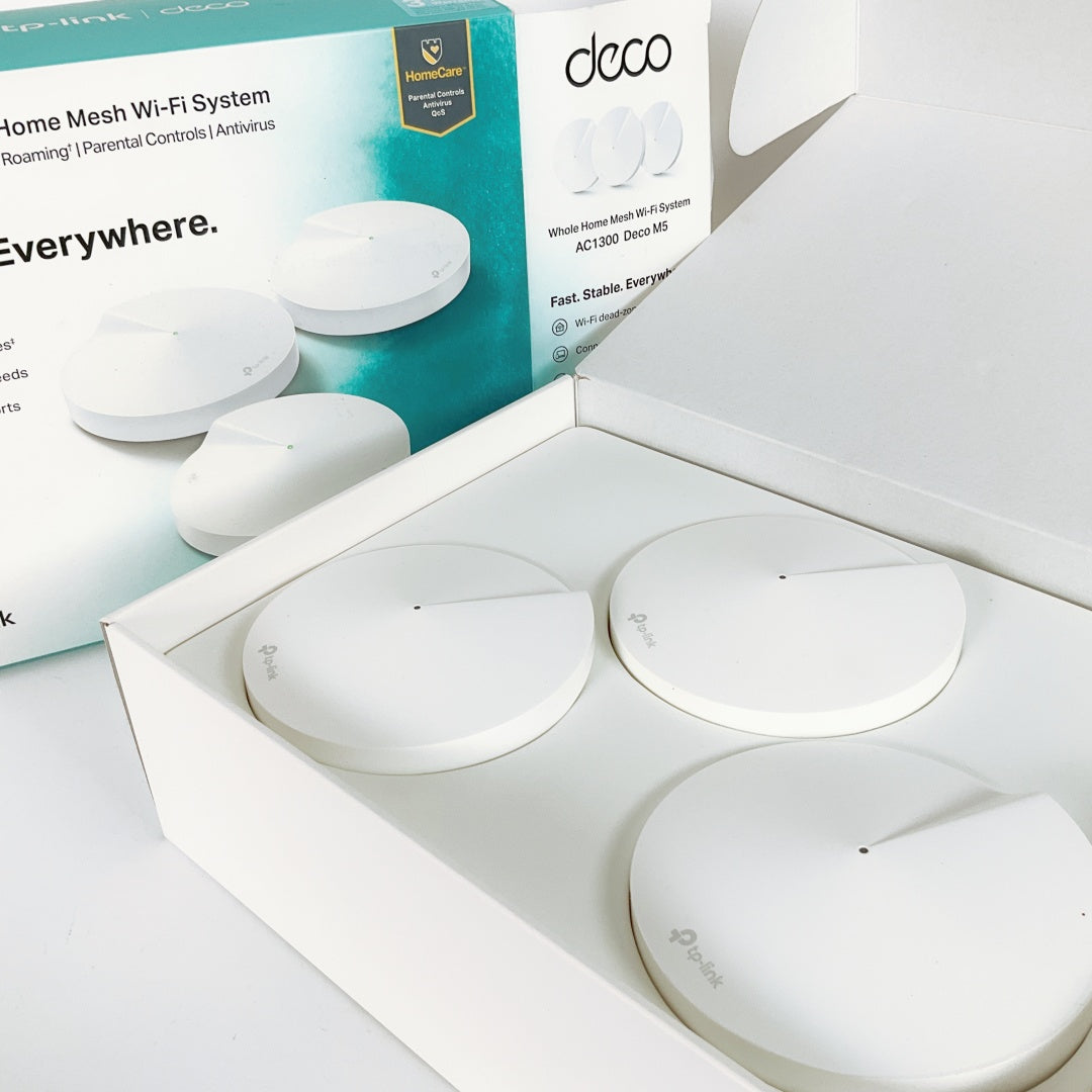Deco - AC1300 M5 Whole Home Mesh Wi-Fi System 3 pcs