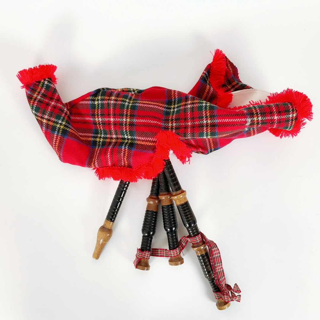 Mini Bagpipes - Royal Stewart Tartan