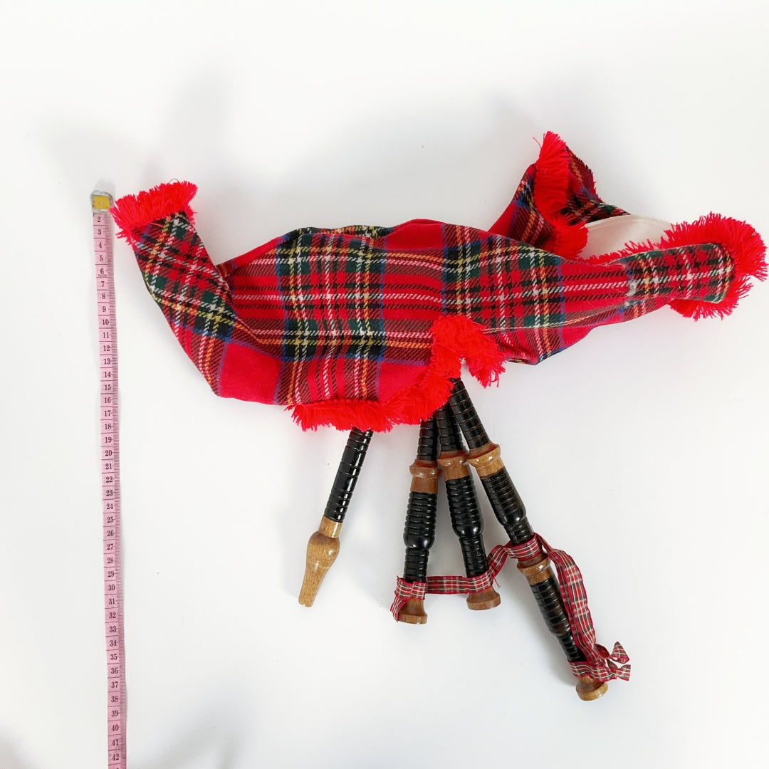 Mini Bagpipes - Royal Stewart Tartan