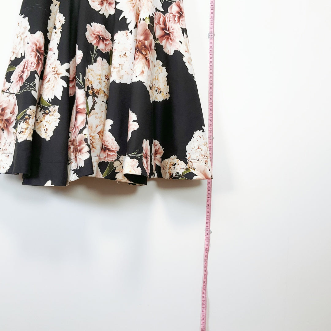 Dotti - Black Floral Mini Dress