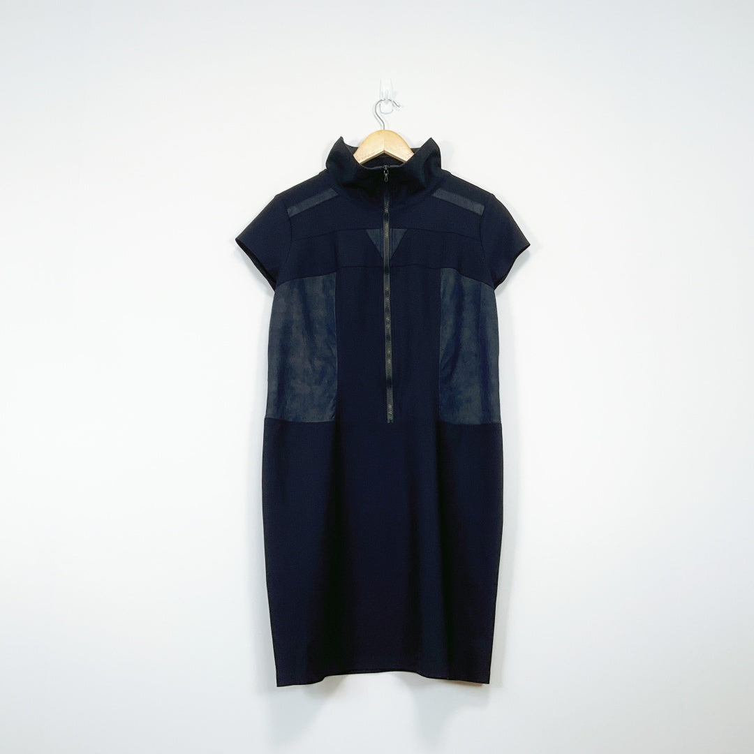 Jane Daniels - Short Sleeves Navy Dress