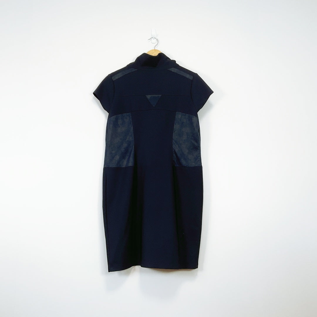 Jane Daniels - Short Sleeves Navy Dress