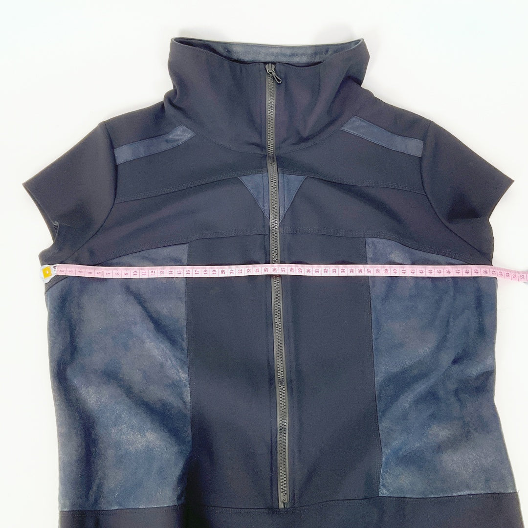 Jane Daniels - Short Sleeves Navy Dress