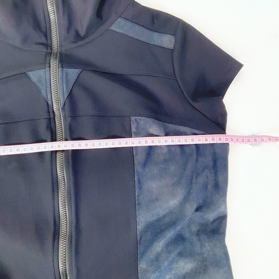 Jane Daniels - Short Sleeves Navy Dress