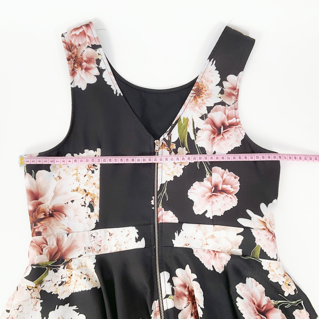 Dotti - Black Floral Mini Dress