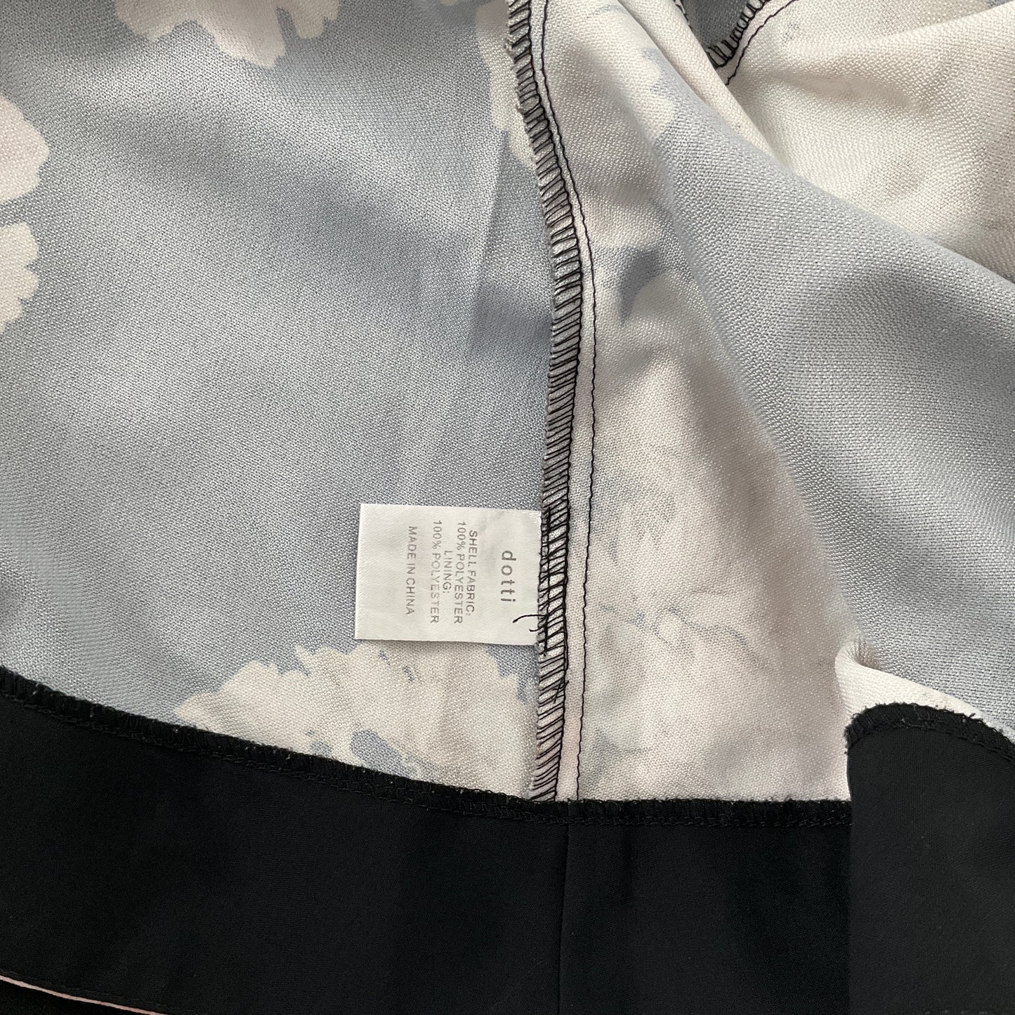 Dotti - Black Floral Mini Dress