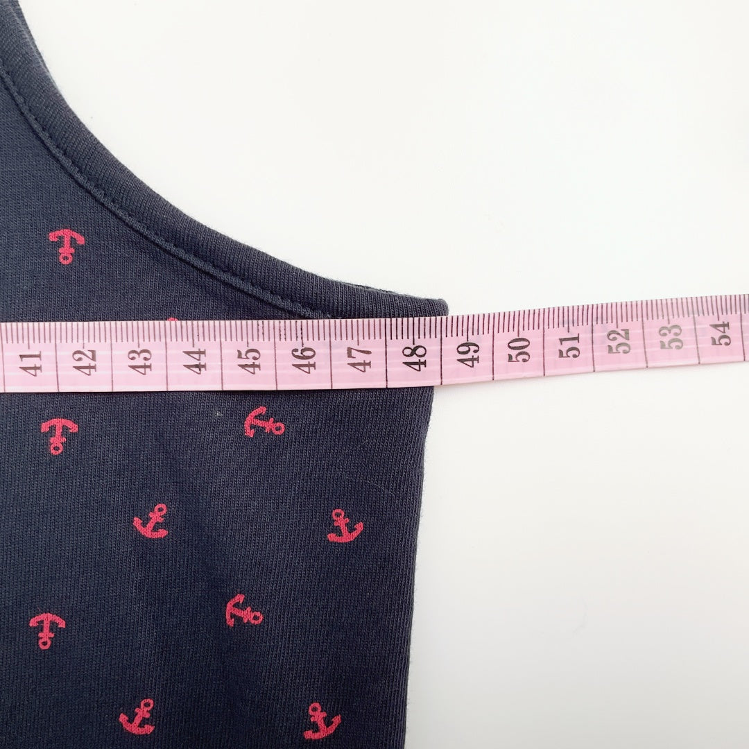 ONLY - Navy Tie Waist Playsuit