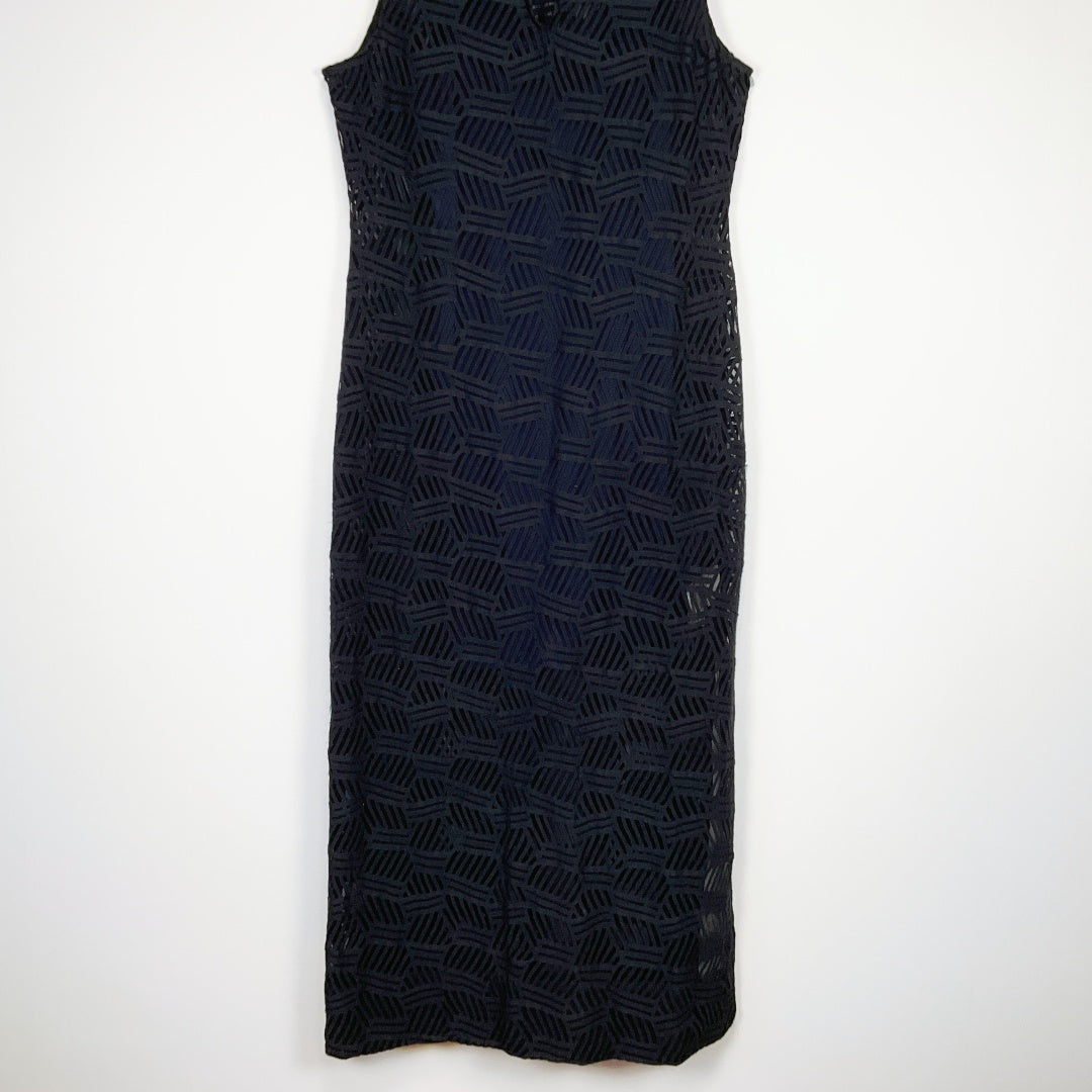 BCBG Generation - Sheer Black Bodycon dress
