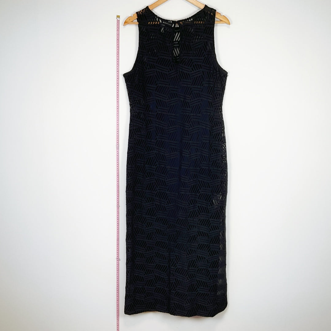 BCBG Generation - Sheer Black Bodycon dress