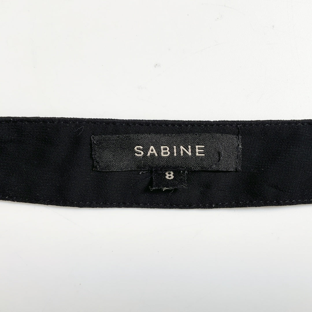 Sabine - Sheer Cowl Back Top