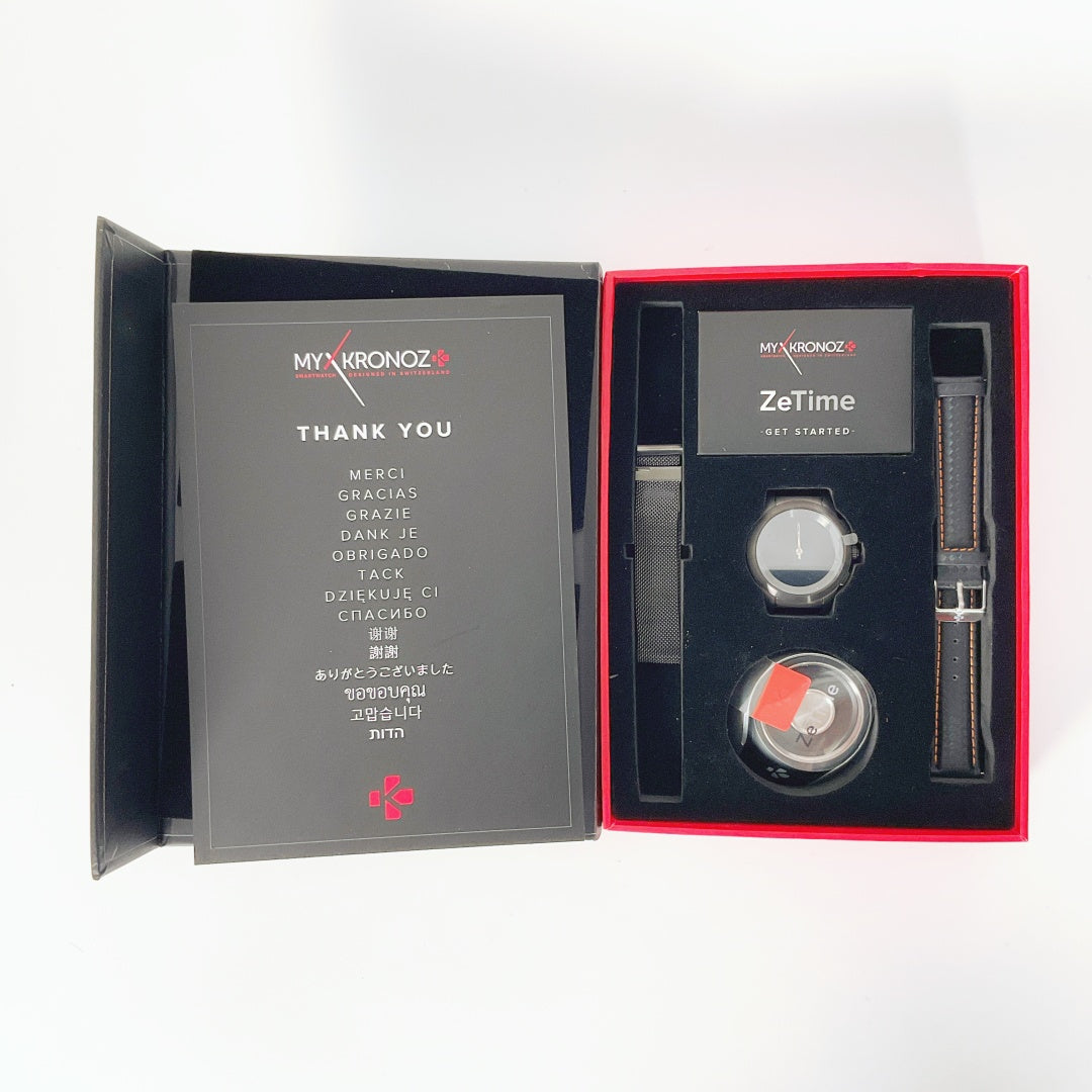MyKronoz ZeTime Kickstarter Edition Smartwatch Set