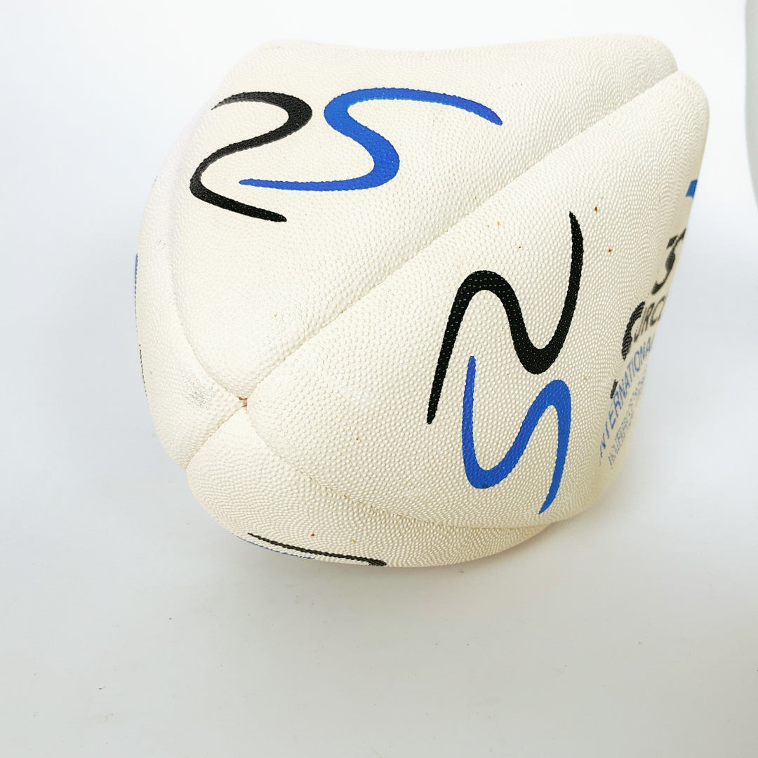 Signed Rugby Ball – Black Marker Signature – Sports Memorabilia