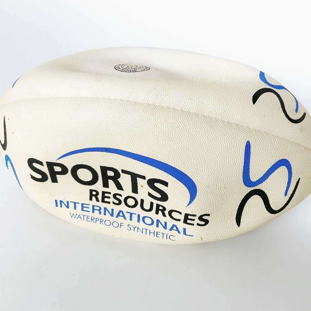 Signed Rugby Ball – Black Marker Signature – Sports Memorabilia