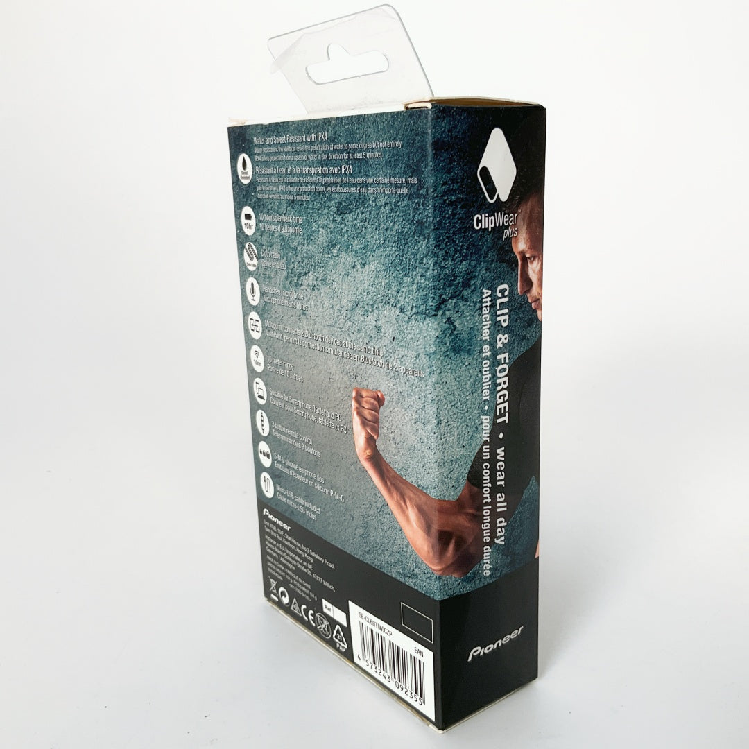 Pioneer - ClipWear Plus - Wireless Sports Earphones