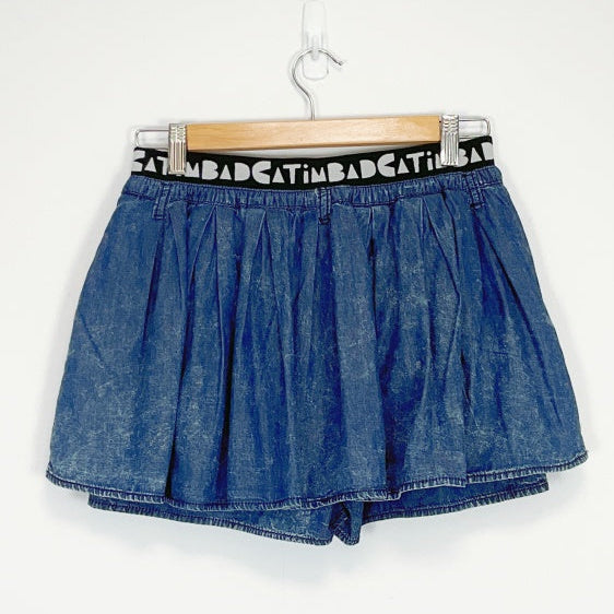 A02 - Bad Cat Denim Skorts